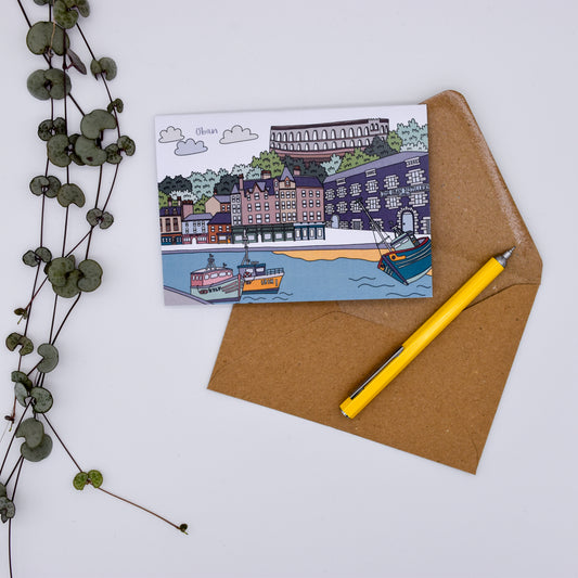 Oban Scotland Card