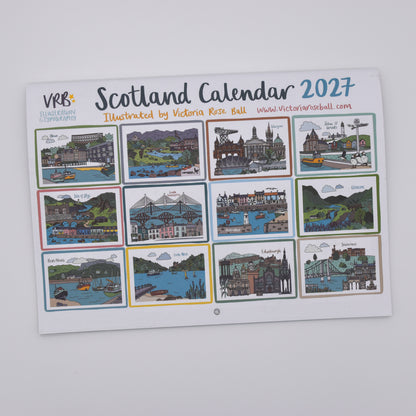 2027 Scotland Calendar Limited Edition