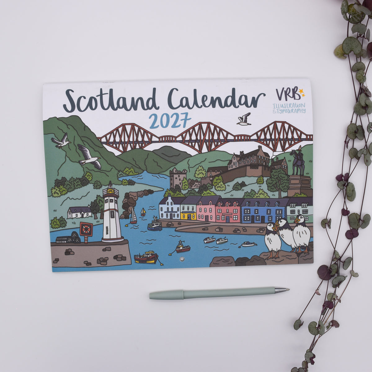 2027 Scotland Calendar Limited Edition