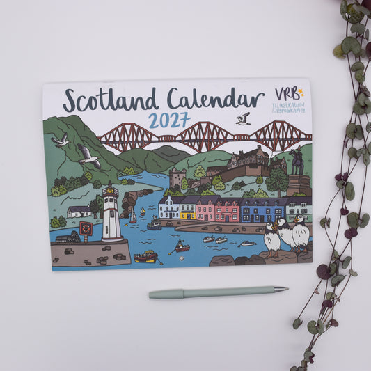 2027 Scotland Calendar Limited Edition