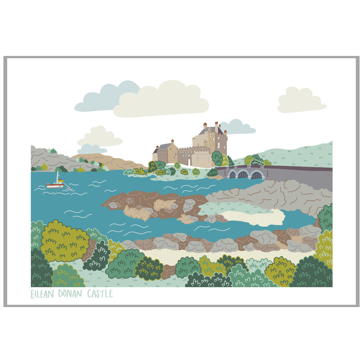 Eilean Donan Castle Print SALE
