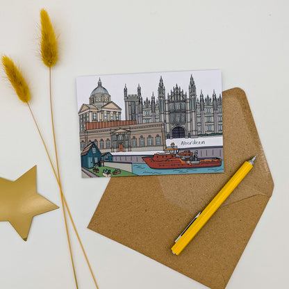 Aberdeen Landmarks Card