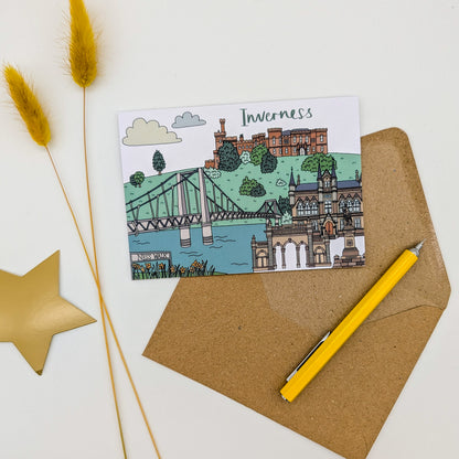 Inverness Landmarks Card