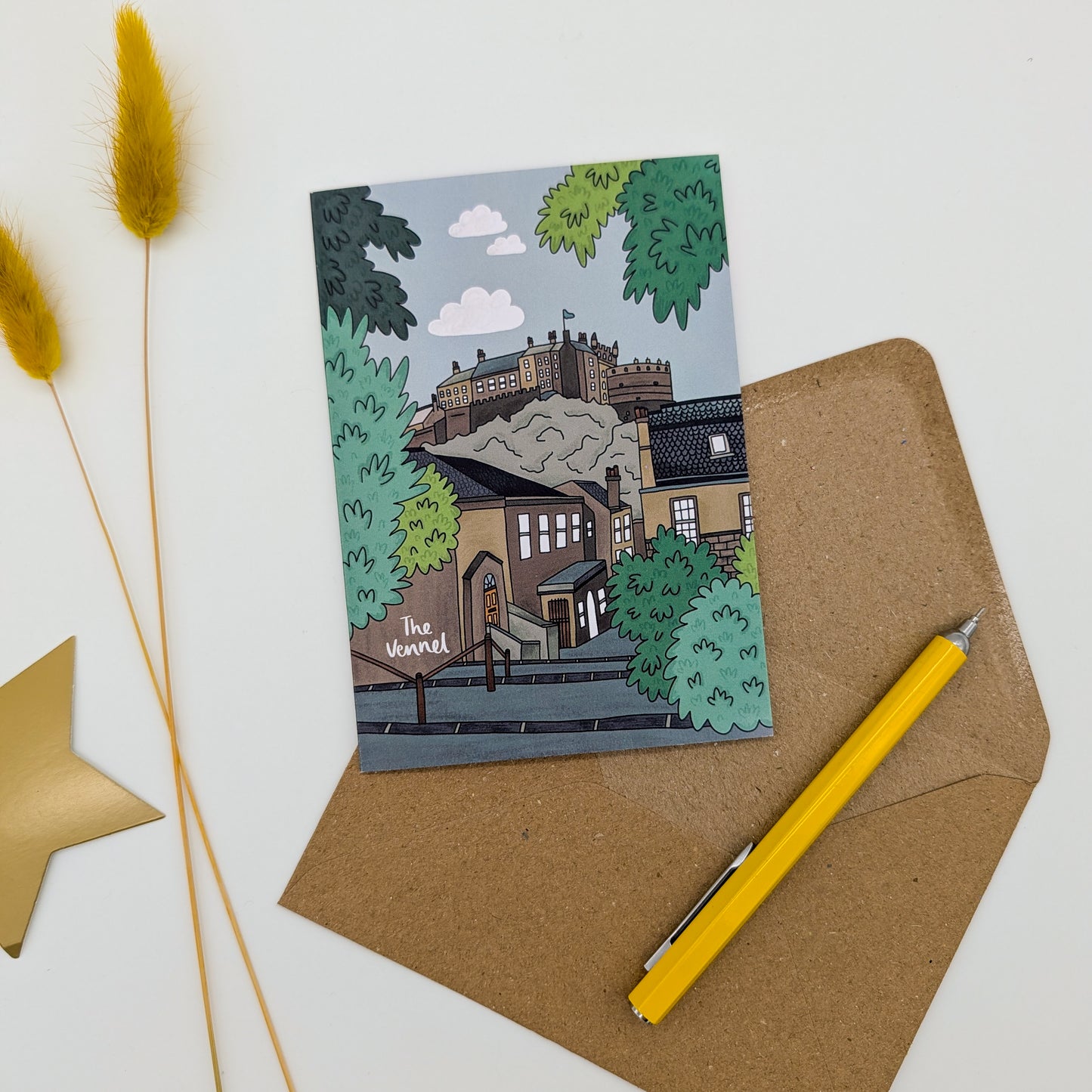 The Vennel Edinburgh Card