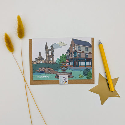 St Andrews Illustrated Card