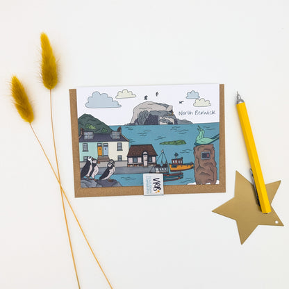 North Berwick Scotland Card
