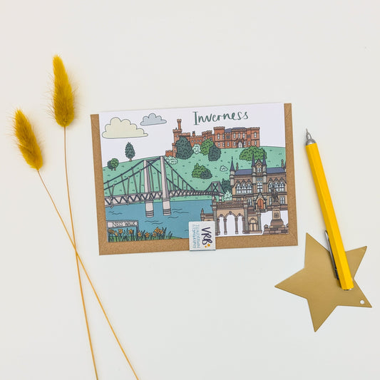Inverness Landmarks Card