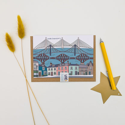 Three Bridges South Queensferry Card