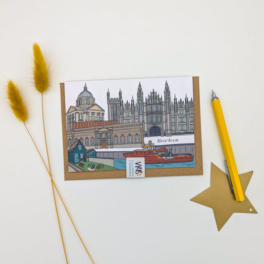 Aberdeen Landmarks Card