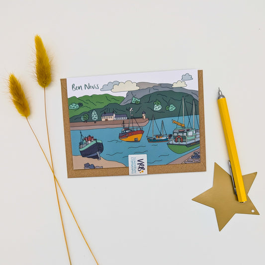 Ben Nevis Scotland Card