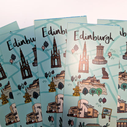 Edinburgh Map Bookmark SALE