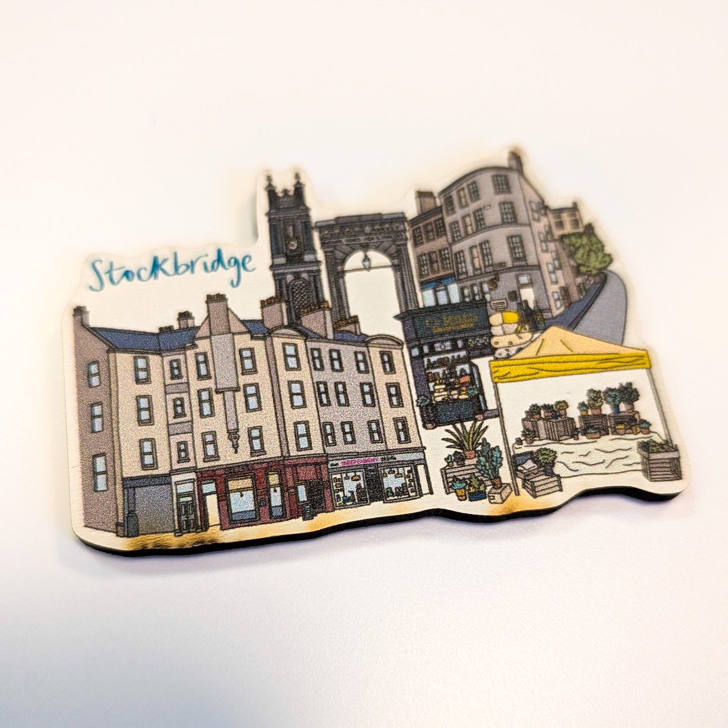 Stockbridge Wooden Magnet SALE