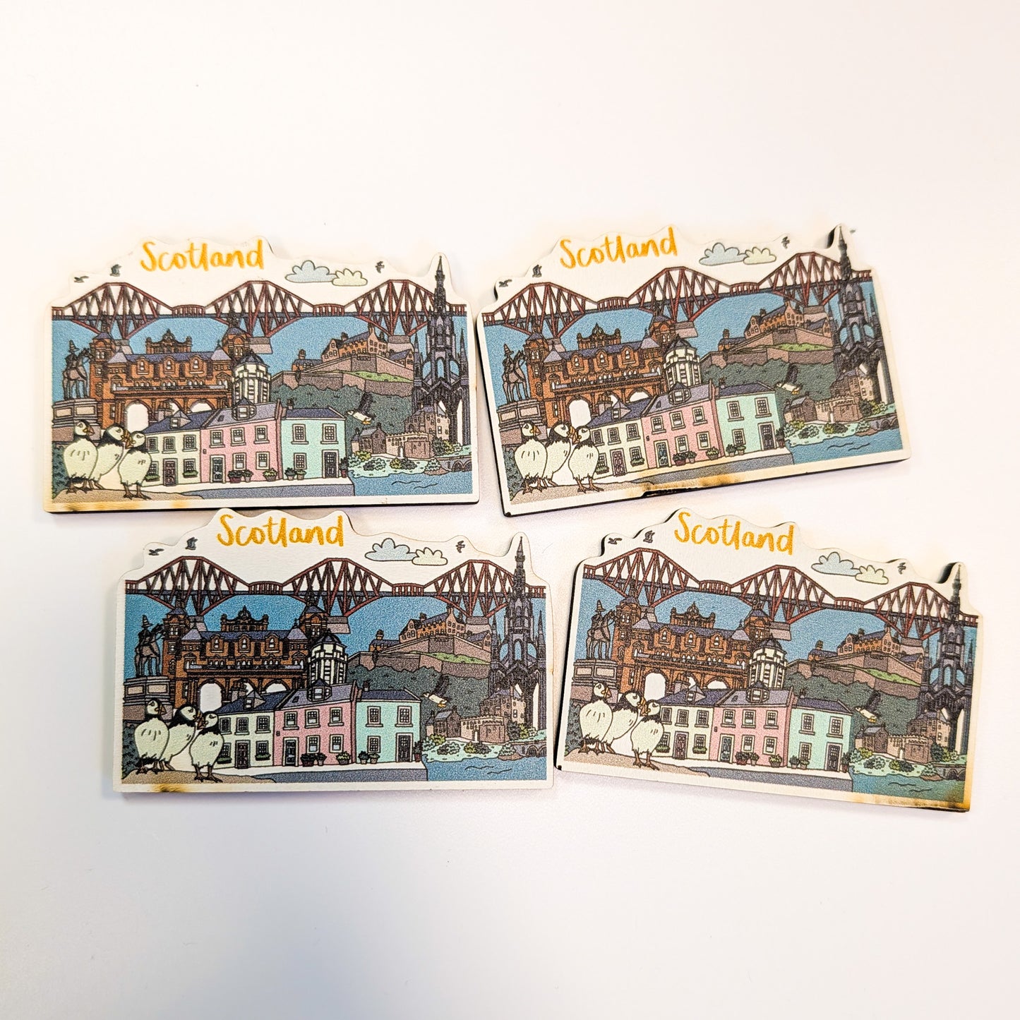 Scotland Wooden Magnet SALE