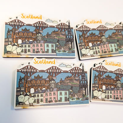 Scotland Wooden Magnet SALE