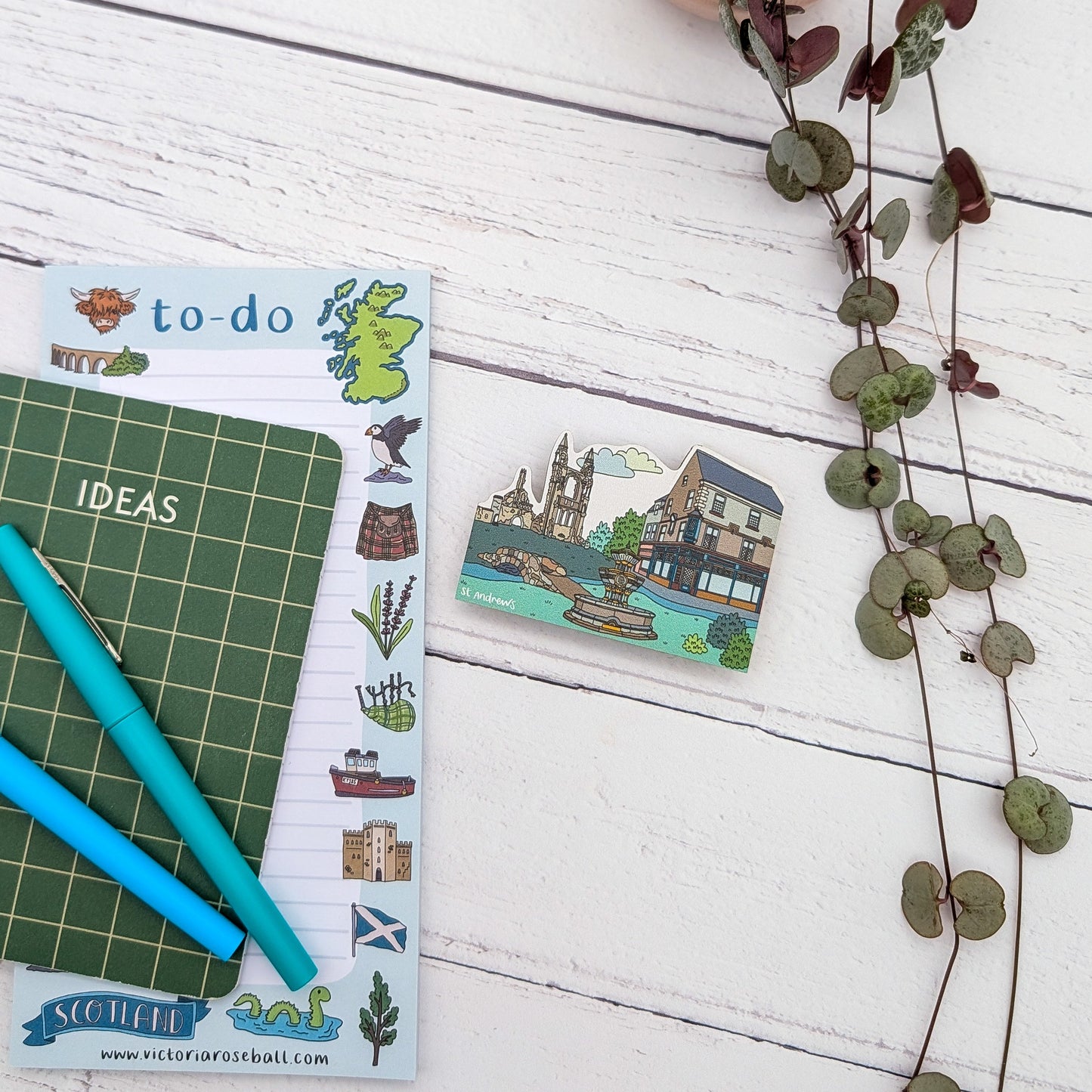 St Andrews Illustrated Magnet