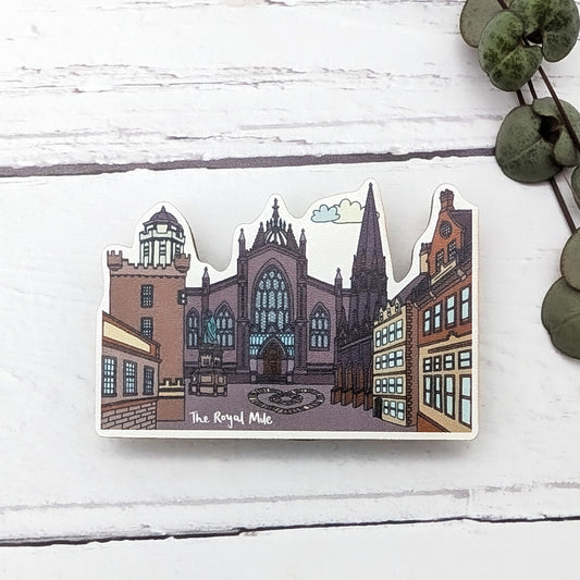 The Royal Mile Edinburgh Magnet