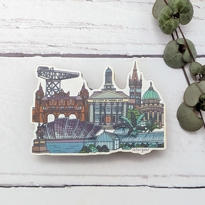 Glasgow Landmarks Magnet