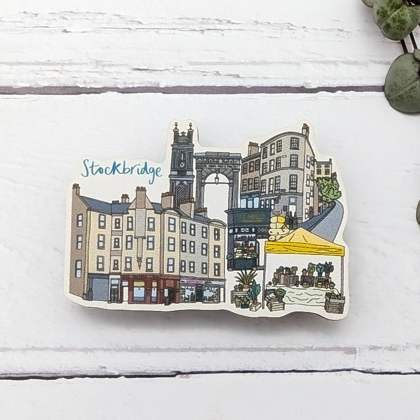 Stockbridge Edinburgh Magnet