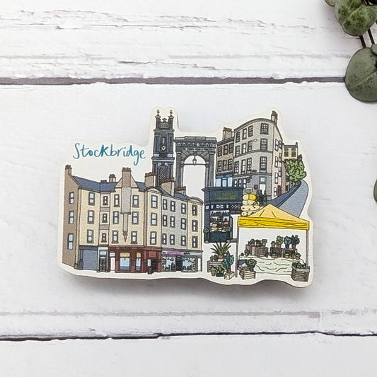 Stockbridge Edinburgh Magnet