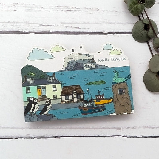 North Berwick Illustrated Magnet