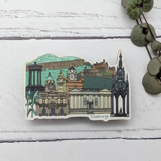 Edinburgh Landmarks Magnet