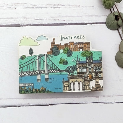 Inverness Illustrated Magnet