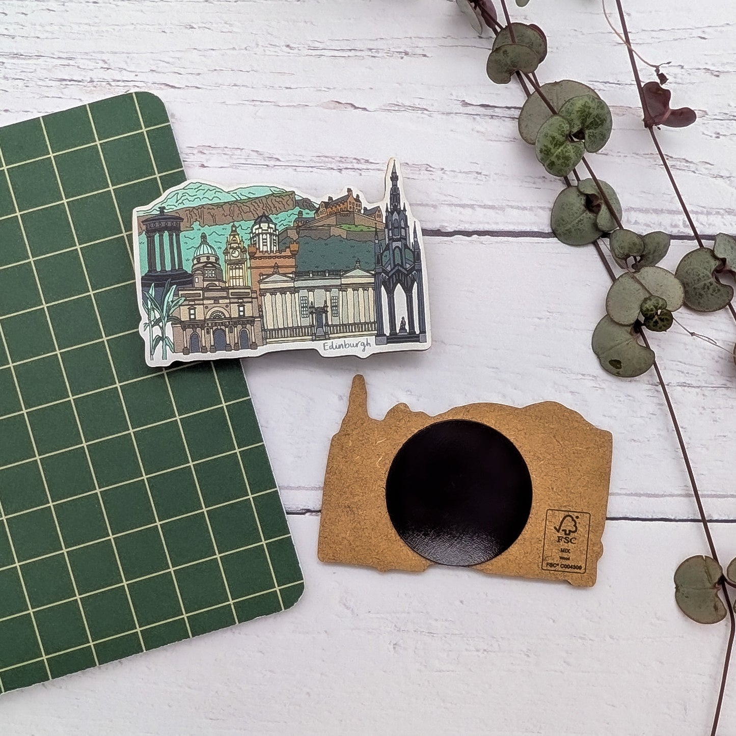 Edinburgh Landmarks Magnet