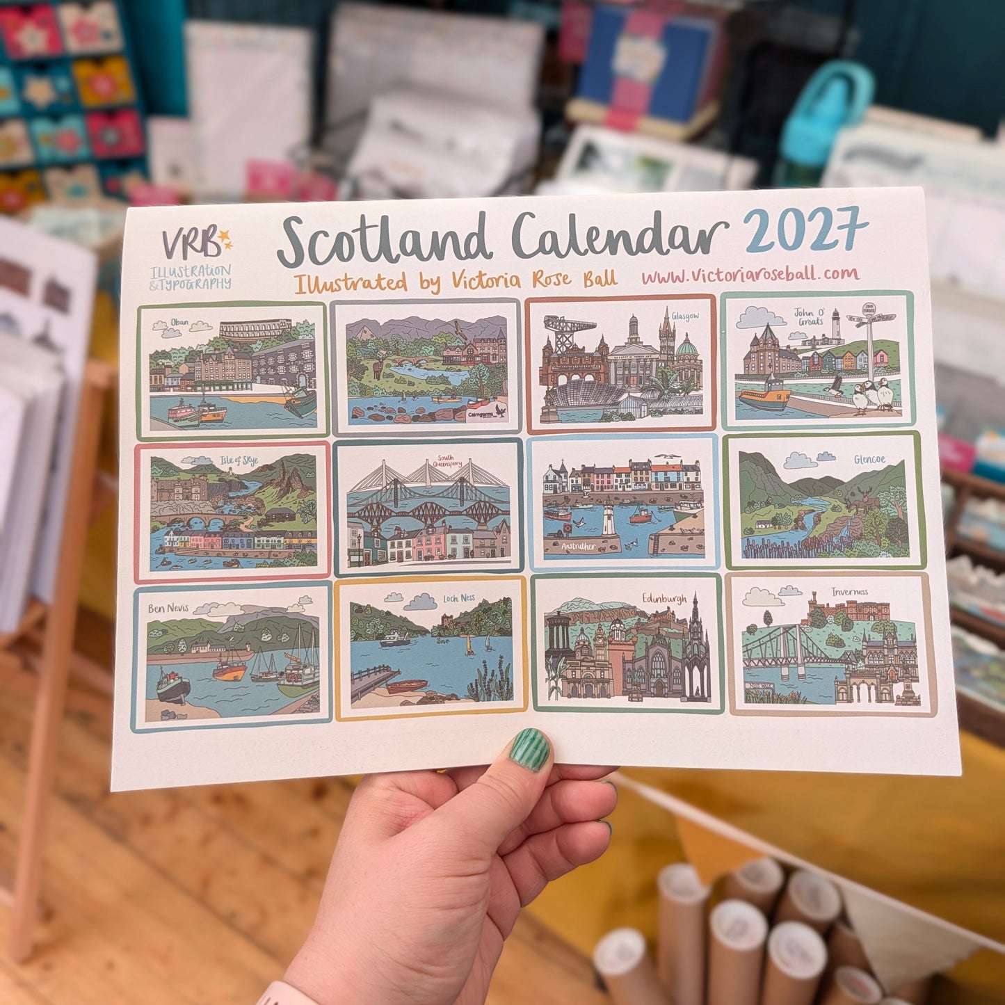 2027 Scotland Calendar Limited Edition