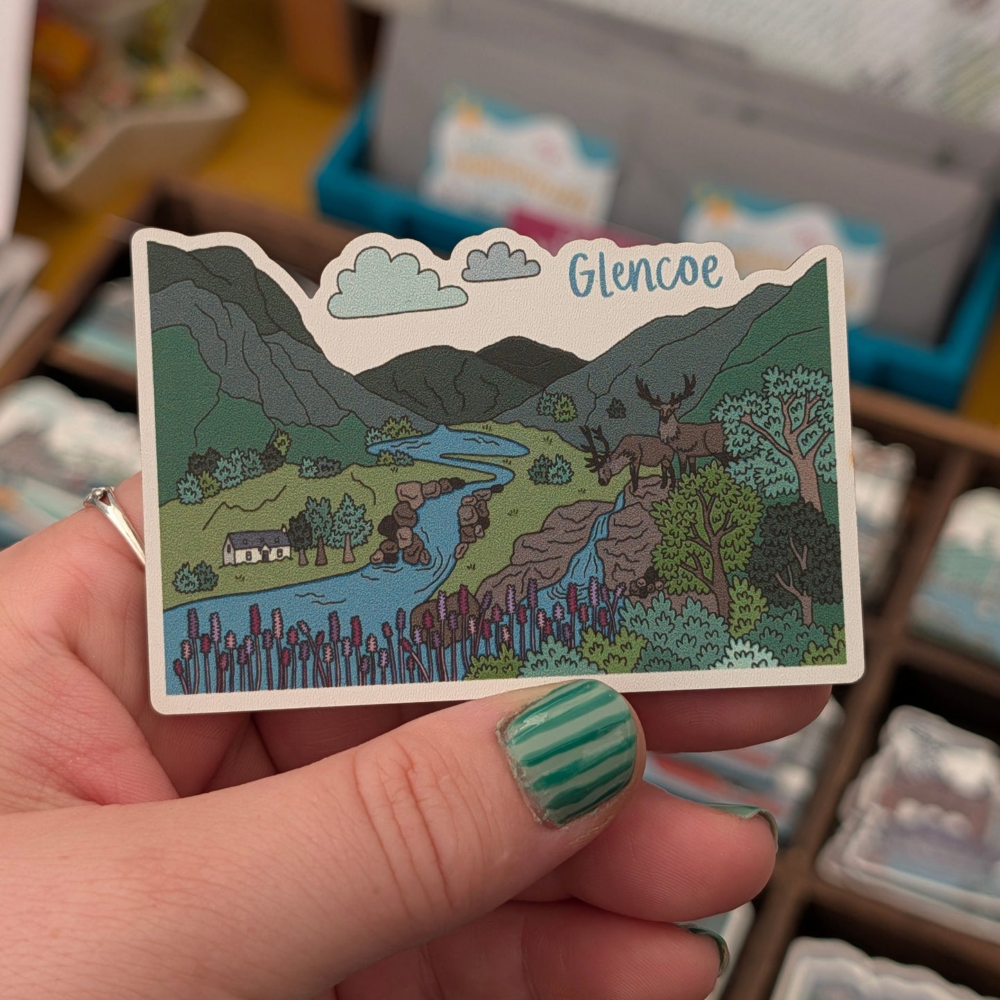 Glencoe Illustrated Magnet