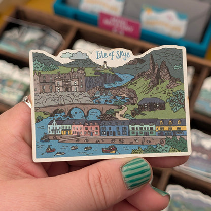 Isle of Skye Illustrated Magnet