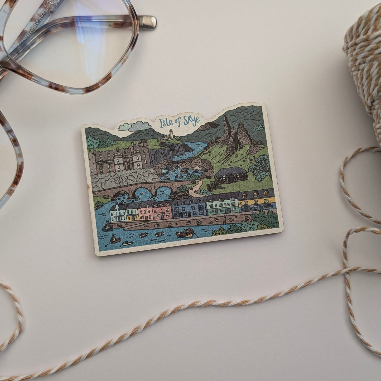 Isle of Skye Illustrated Magnet