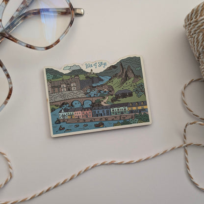 Isle of Skye Illustrated Magnet