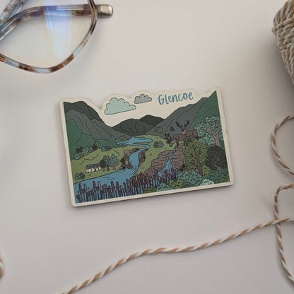 Glencoe Illustrated Magnet