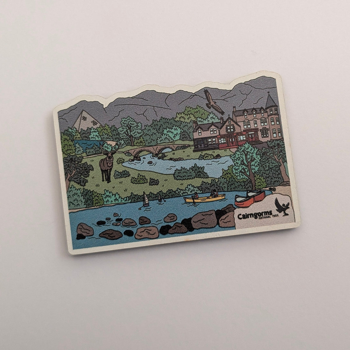 Cairngorms Illustrated Magnet