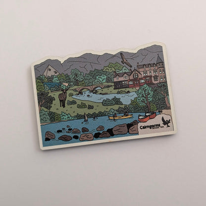 Cairngorms Illustrated Magnet