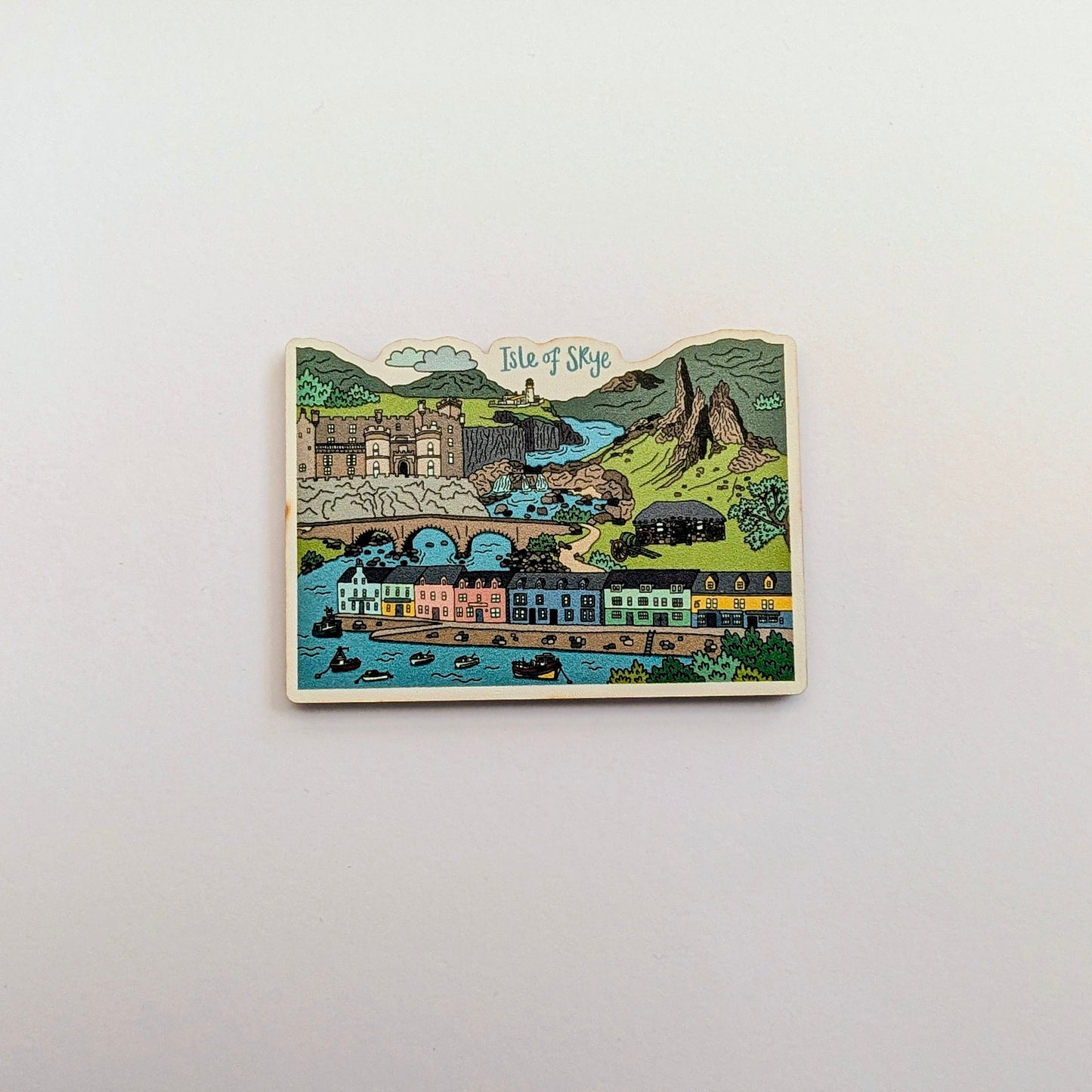 Isle of Skye Illustrated Magnet