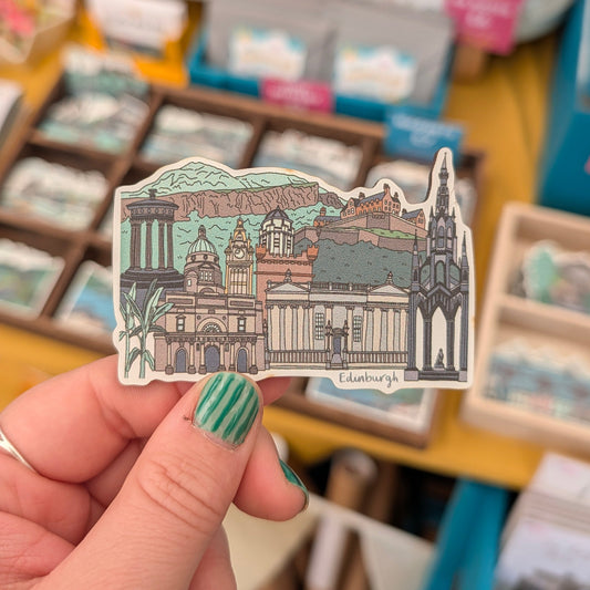 Edinburgh Landmarks Magnet