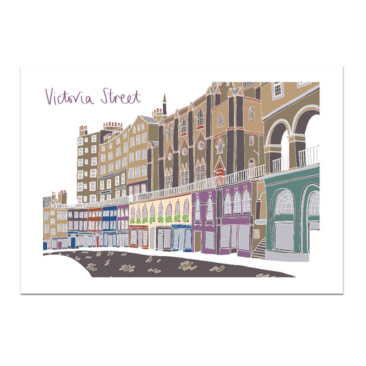 Victoria Street Edinburgh Print