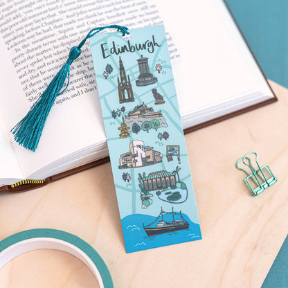 Edinburgh Map Bookmark