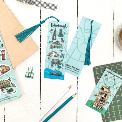 Edinburgh Map Bookmark