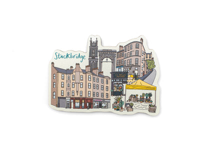 Stockbridge Wooden Magnet SALE