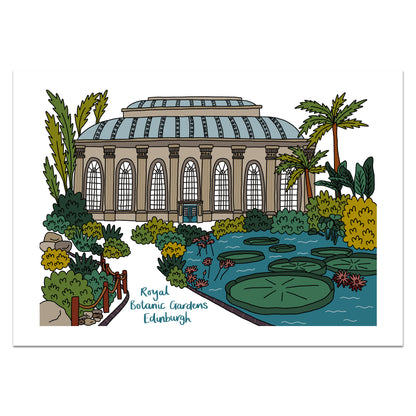 Edinburgh Botanic Gardens Print
