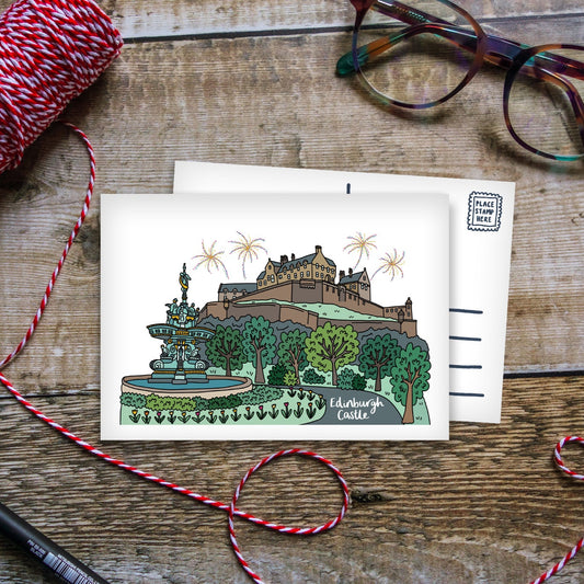 Edinburgh Castle Postcard