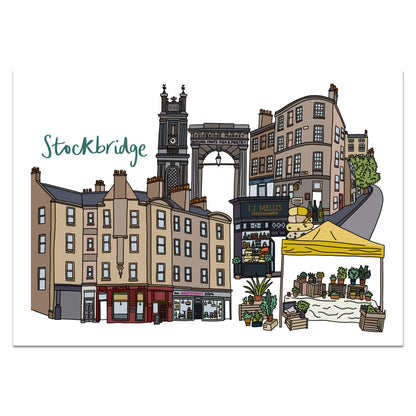 Stockbridge Edinburgh Print