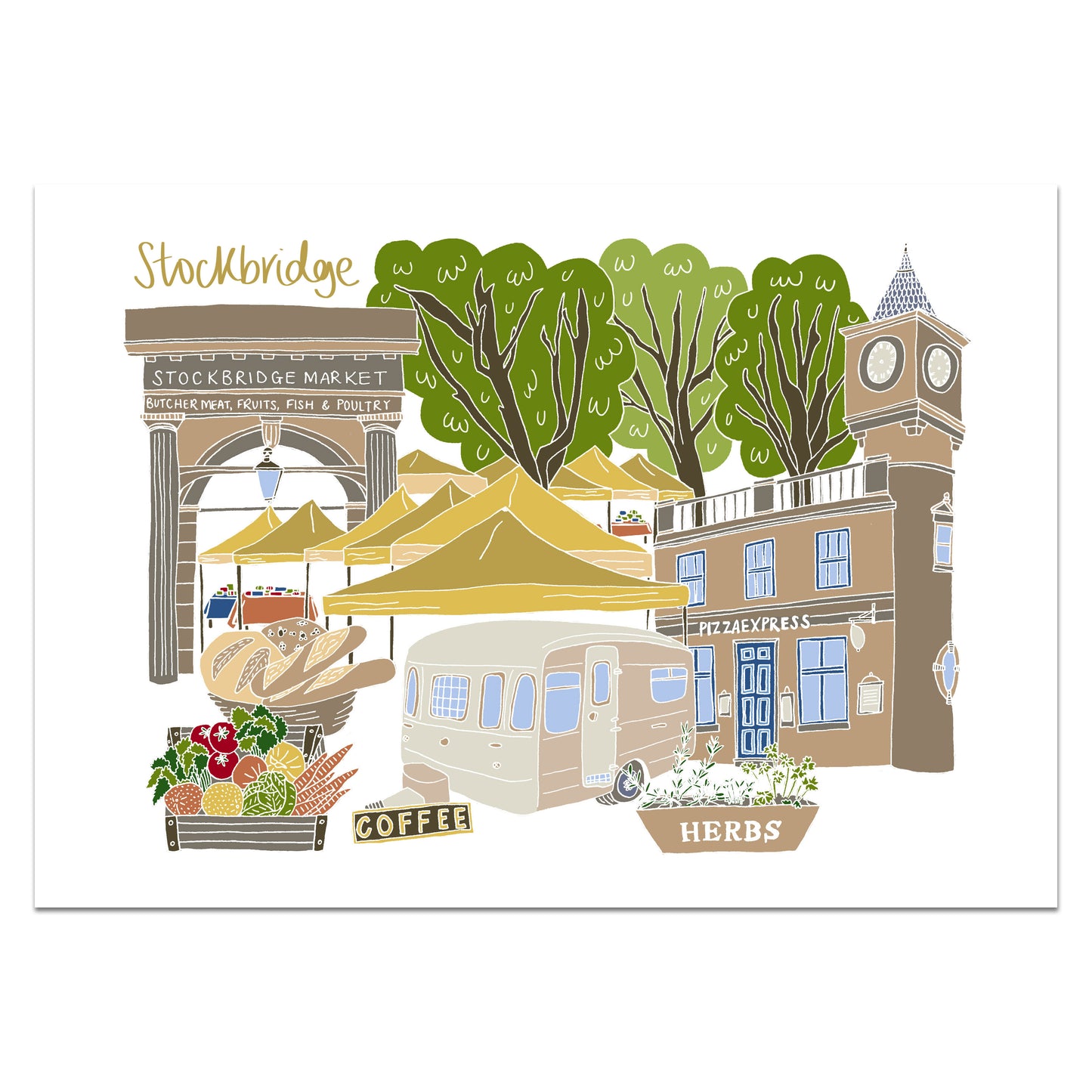 SALE Stockbridge Print