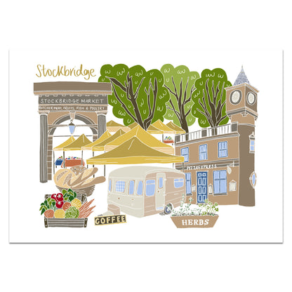 Stockbridge, Edinburgh Print