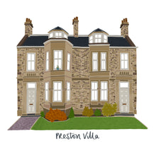 Load image into Gallery viewer, Bespoke House Portrait - Victoria Rose Ball
