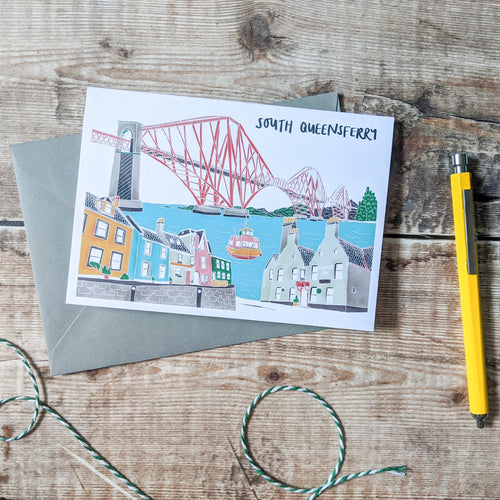 South Queensferry Card - Victoria Rose Ball