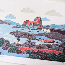 Load image into Gallery viewer, SALE Eilean Donan Castle A5 print - Victoria Rose Ball
