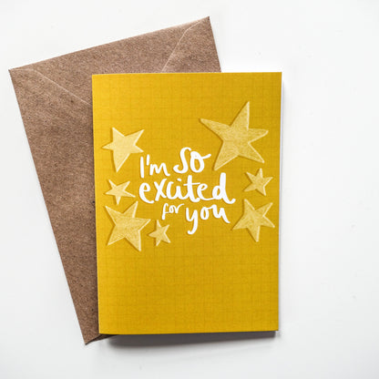 I'm So Excited For You Card - Victoria Rose Ball